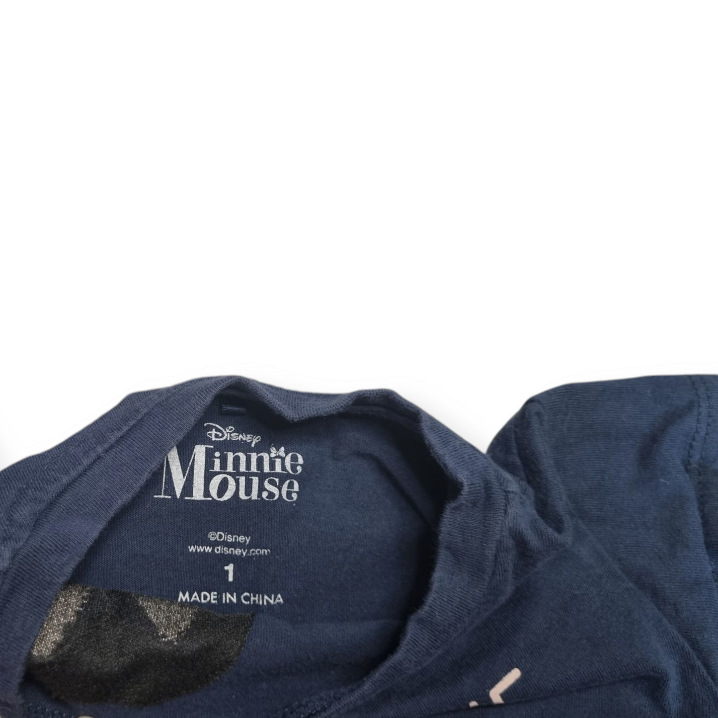 Licensed Disney - Minnie Mouse Navy T-Shirt - Size 1
