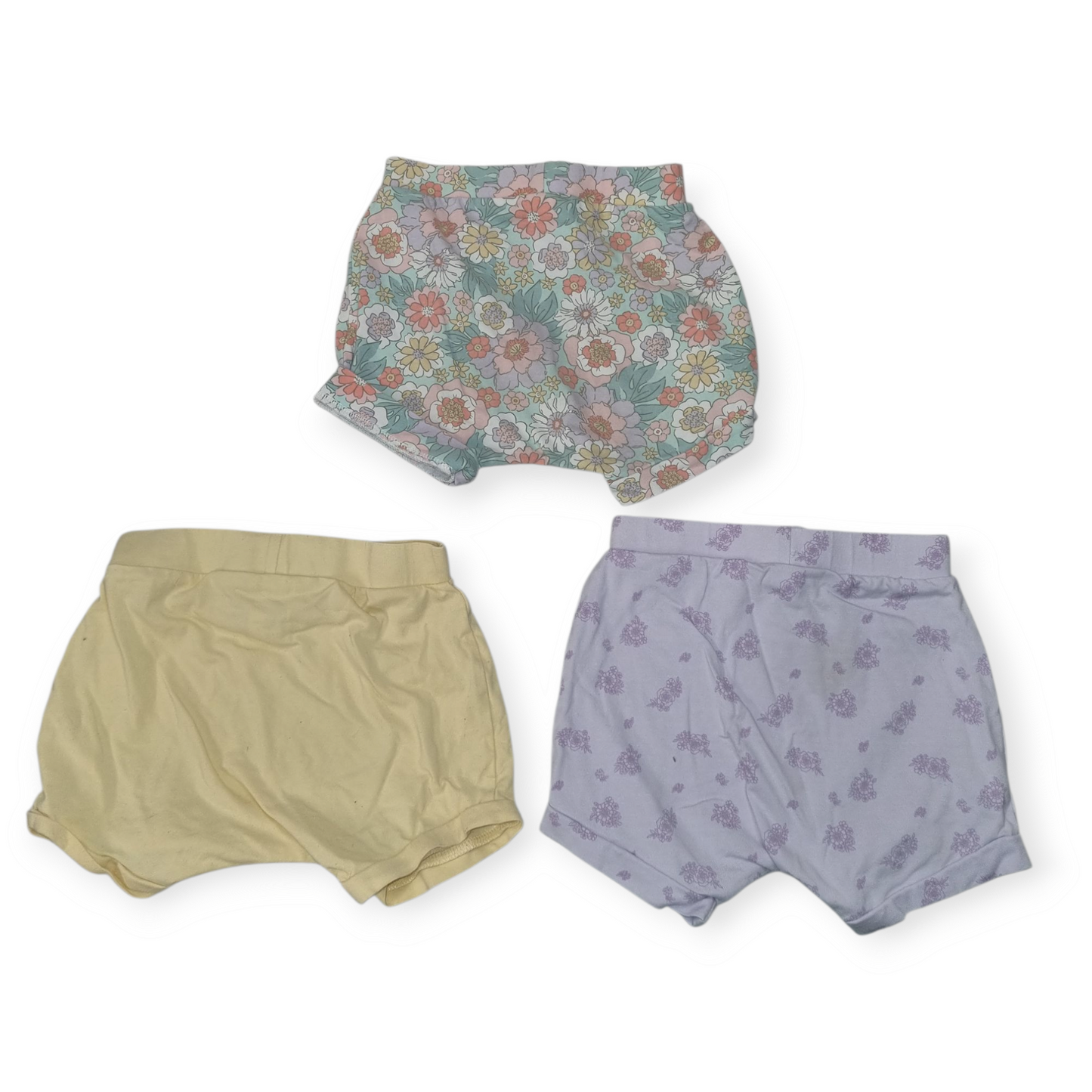 Anko - Floral Short, 3 Pack - Size 2