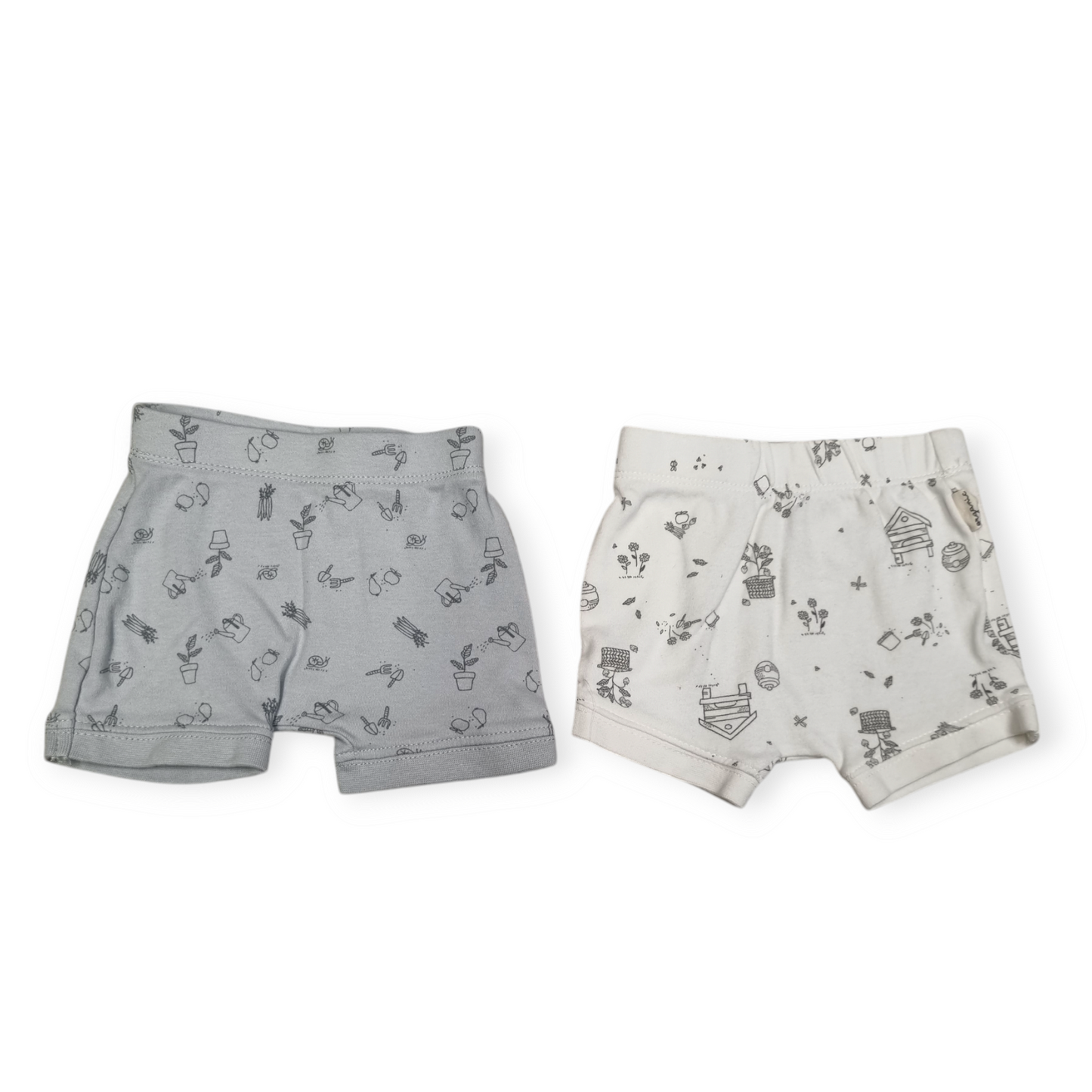Anko - Garden Pattern Shorts 2 pack - Size 000