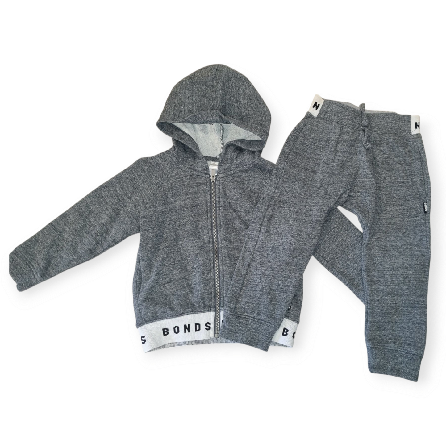 Bonds - Grey Tracksuit Set - Size 2