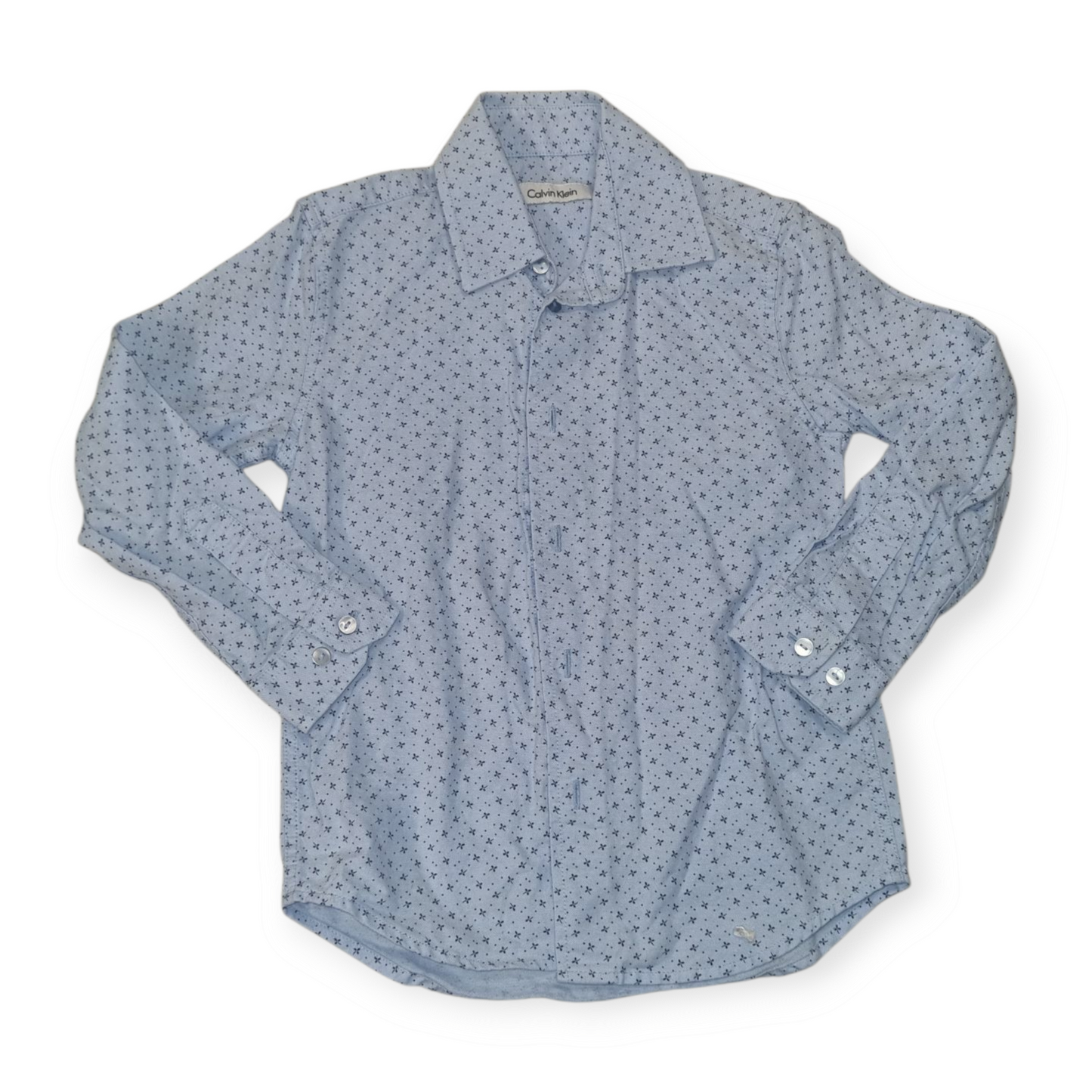 Calvin Klein - Light Blue Long Sleeve Dress Shirt - Size 6