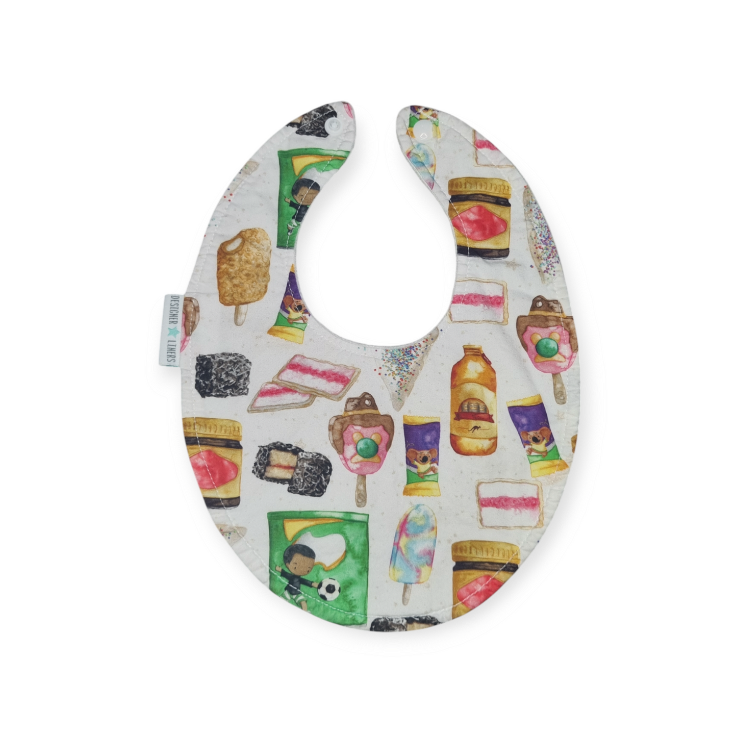 Designer Liners - Aussie Favourites Bib