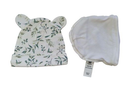 Dymples - 2 pack Baby Beanies - Size 000 to 00