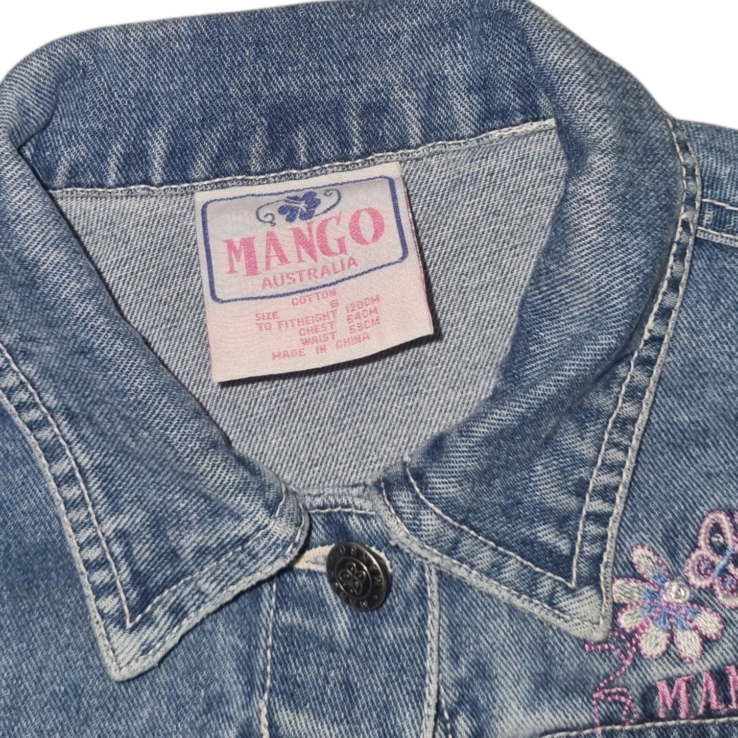 Mango - Denim Jacket - Size 6
