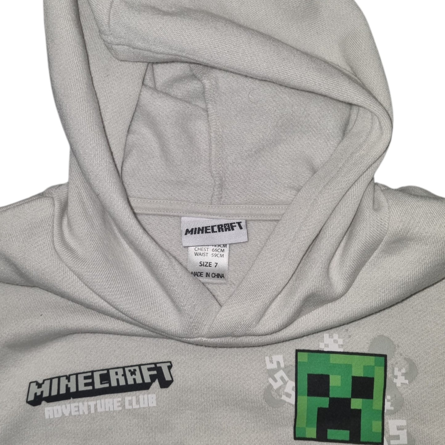 Licensed - Minecraft Hooded Jumper - Size 7