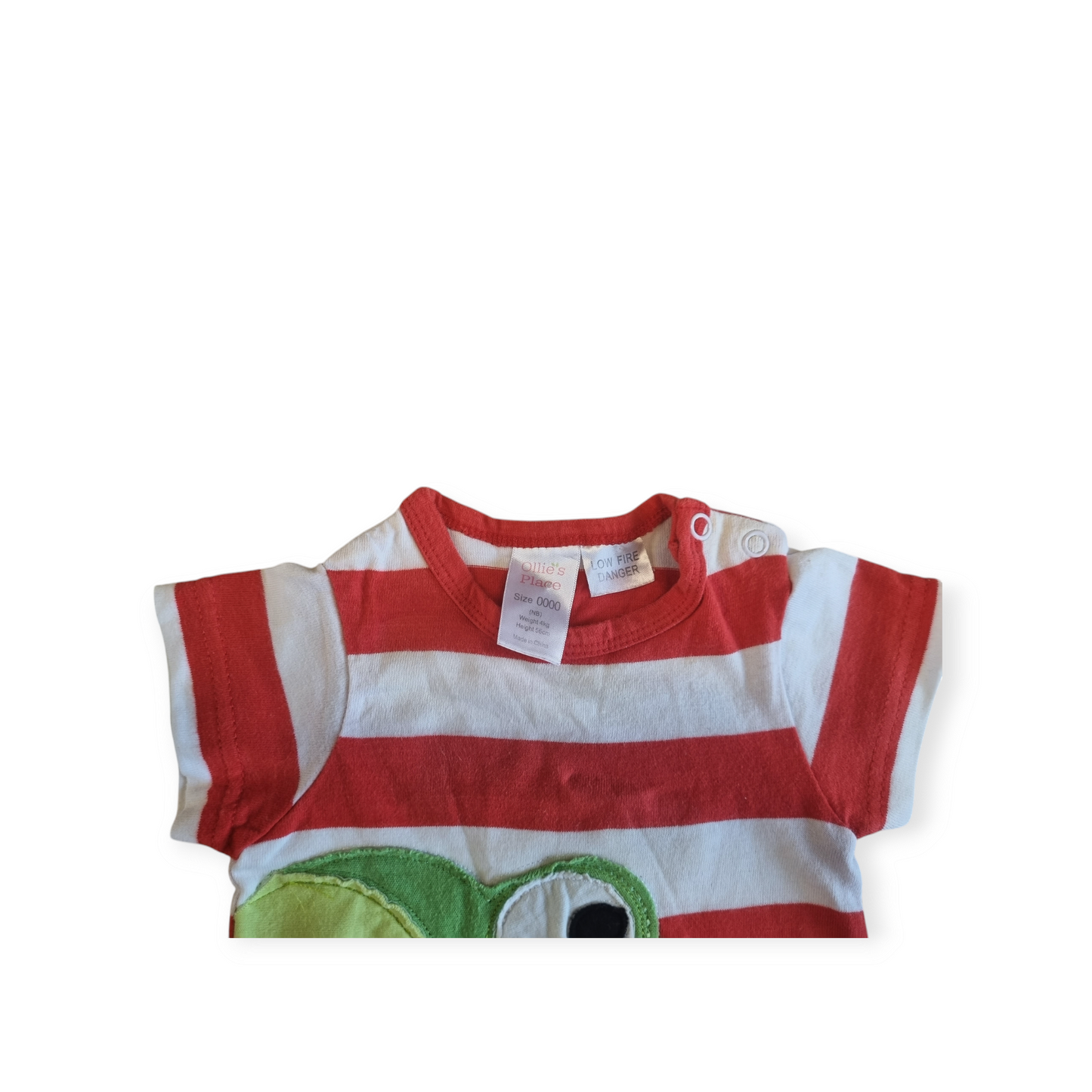 Ollie's Place - Frog Romper - size 0000