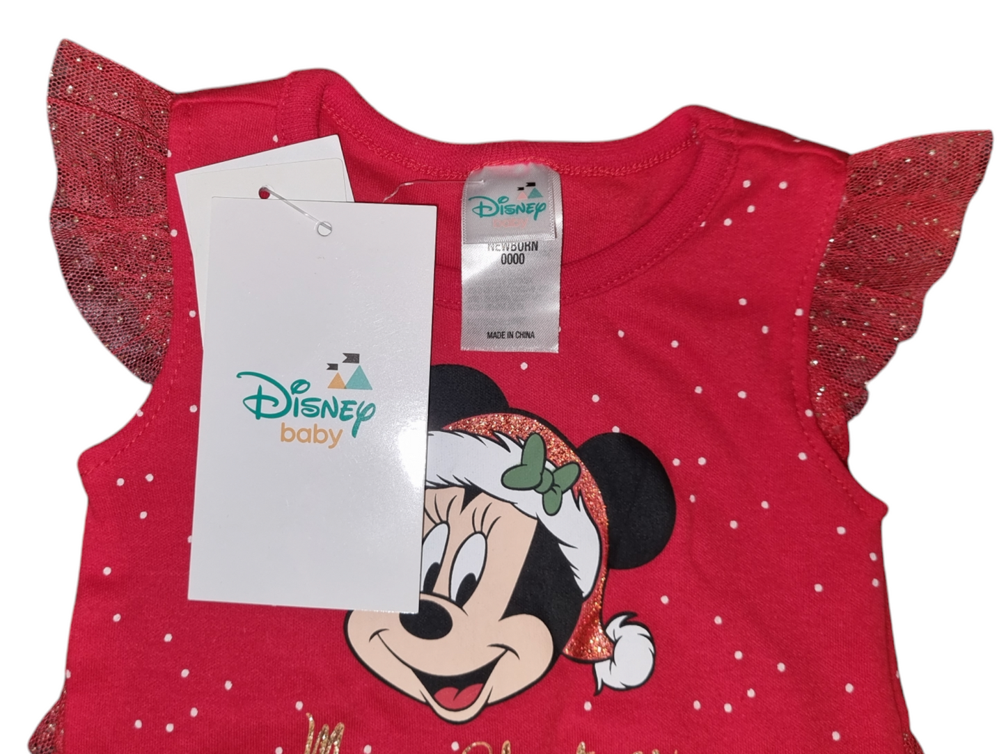 Disney - Minnie Mouse Christmas - Size 0000