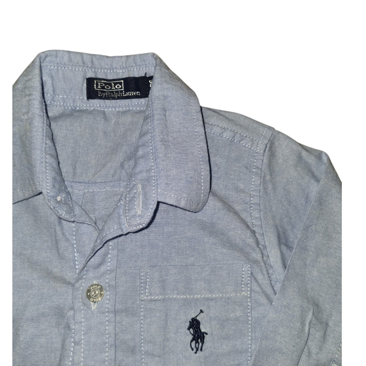 Polo Ralph Lauren - Blue Button Up Shirt - Size 0-1