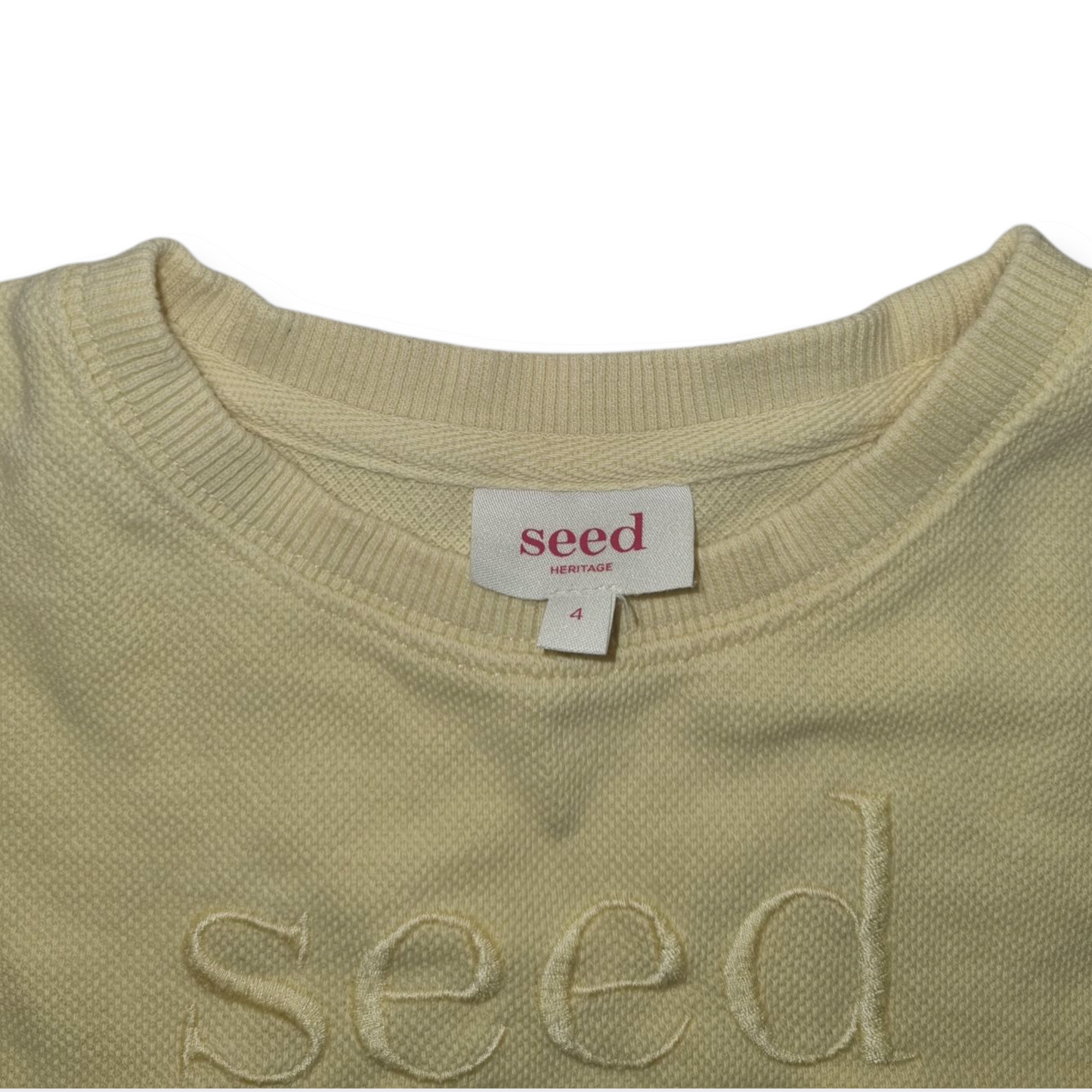 Seed Heritage - Yellow Jumper - Size 4