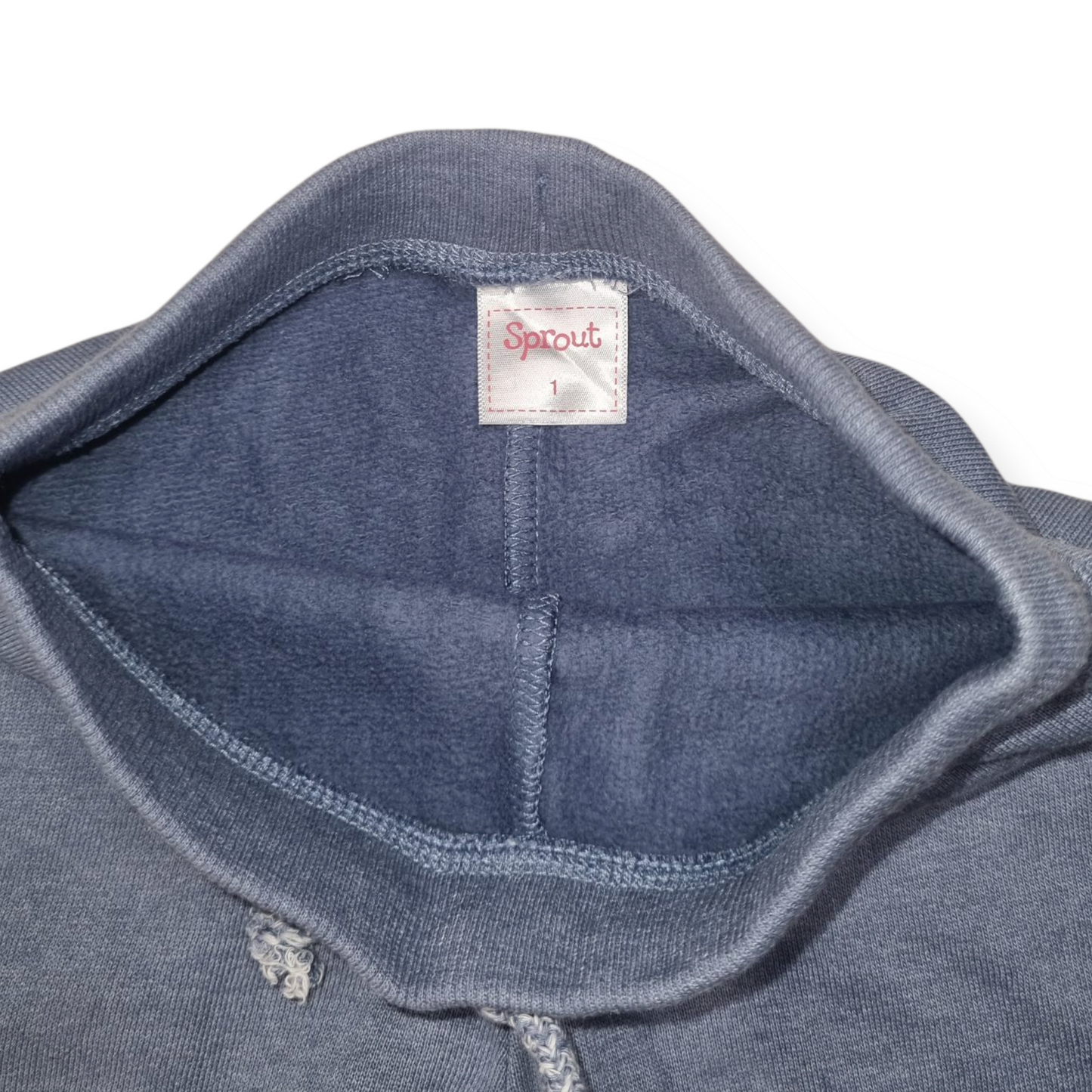 Sprout - Blue Bunny Track Pants - Size 1