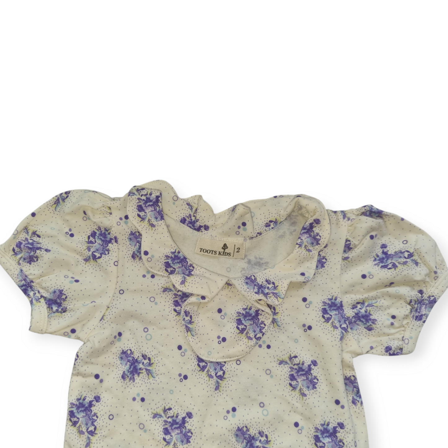 Toot Kids - Floral romper - Size 2