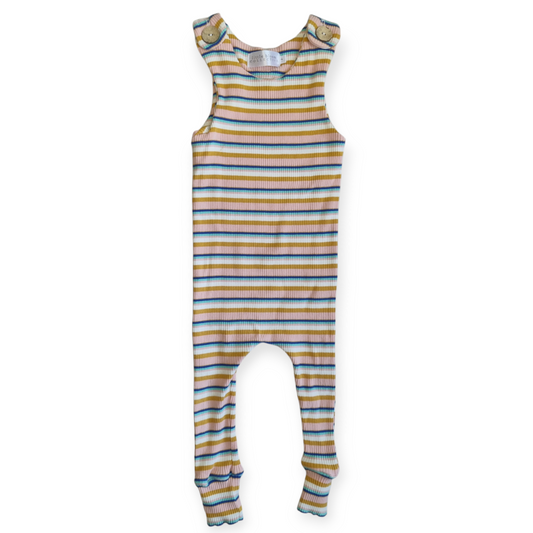 Little Bloom Collective - Stripe Onesie - Size 2