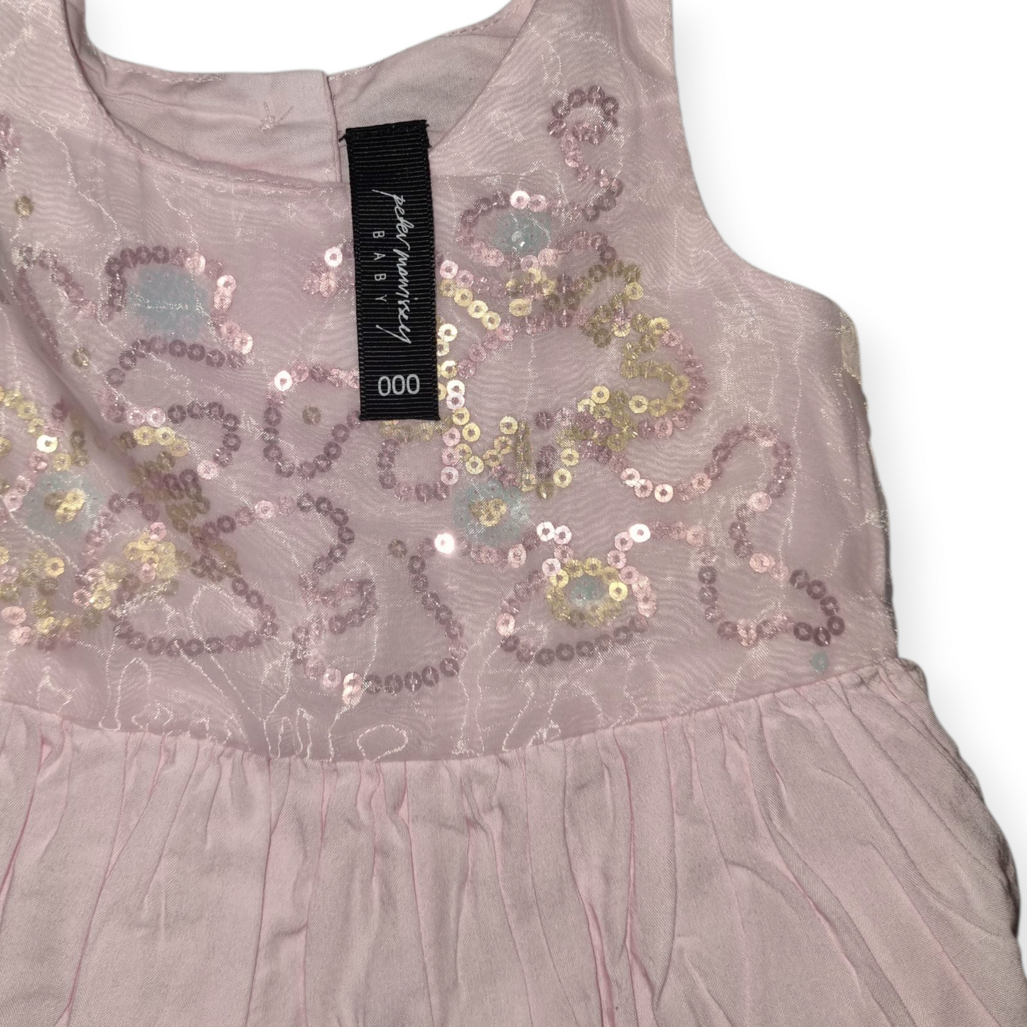 Peter Morrissey Baby - Pink Sequin Dress - Size 000