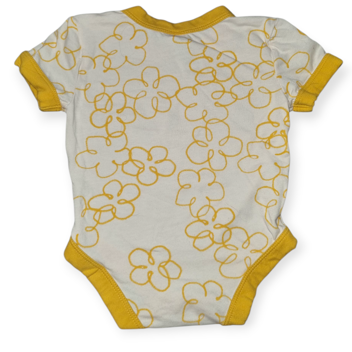 Bonds - Yellow Floral Bodysuit - Size 000