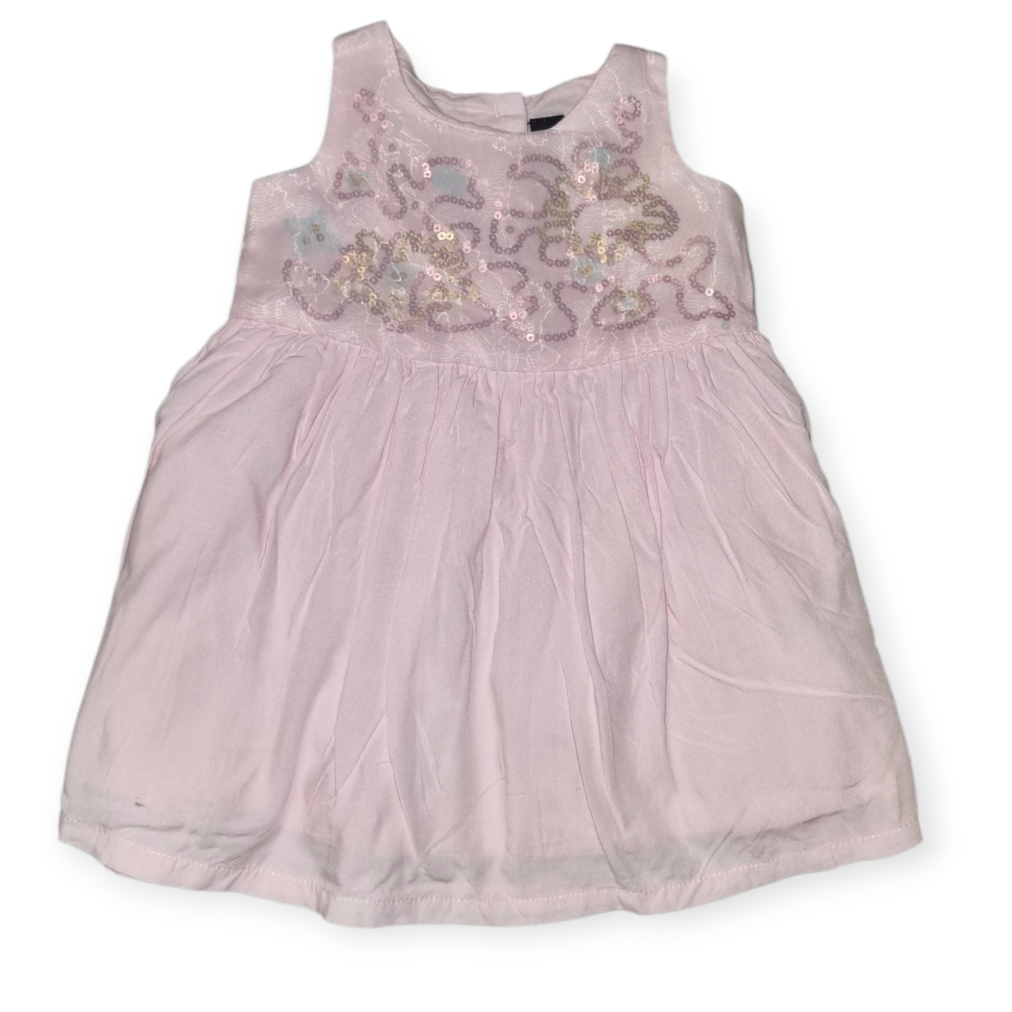 Peter Morrissey Baby - Pink Sequin Dress - Size 000