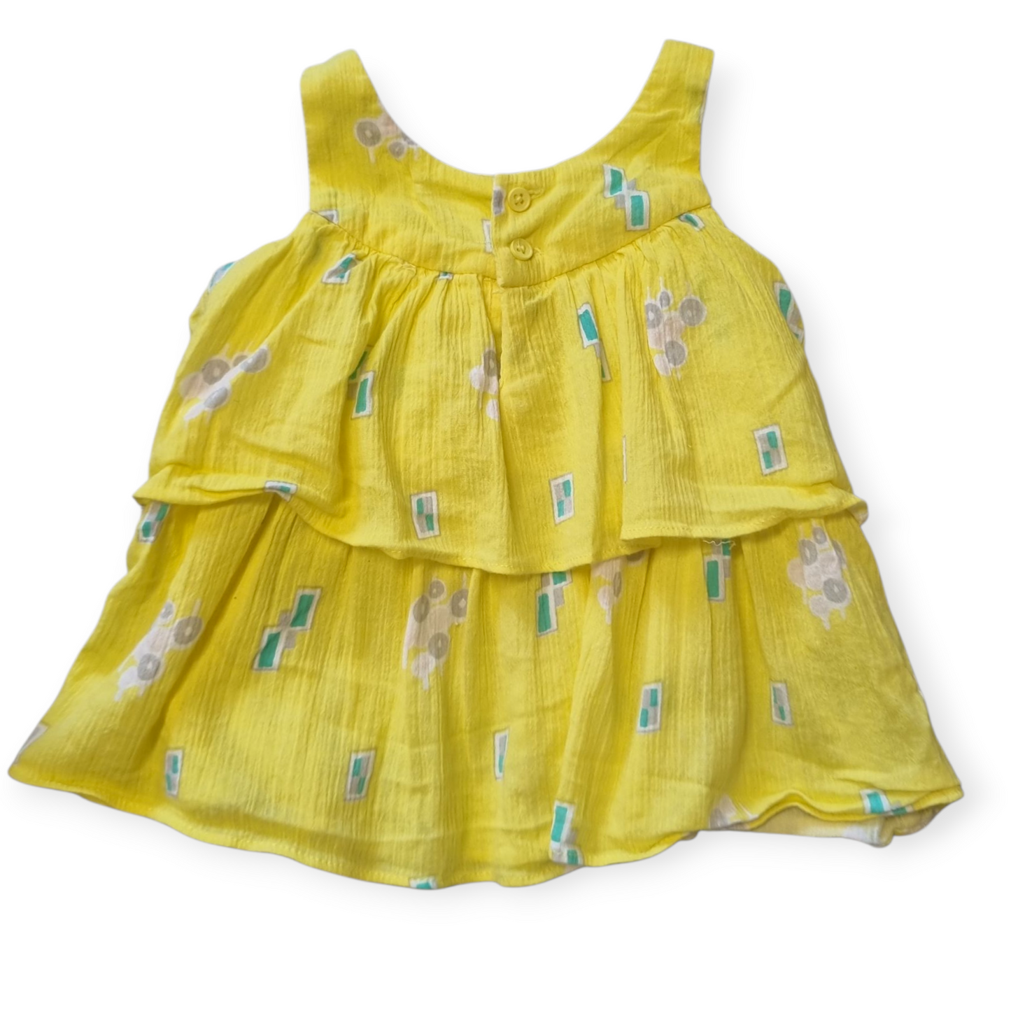 Country Road - Bright Yellow Top - Size 00