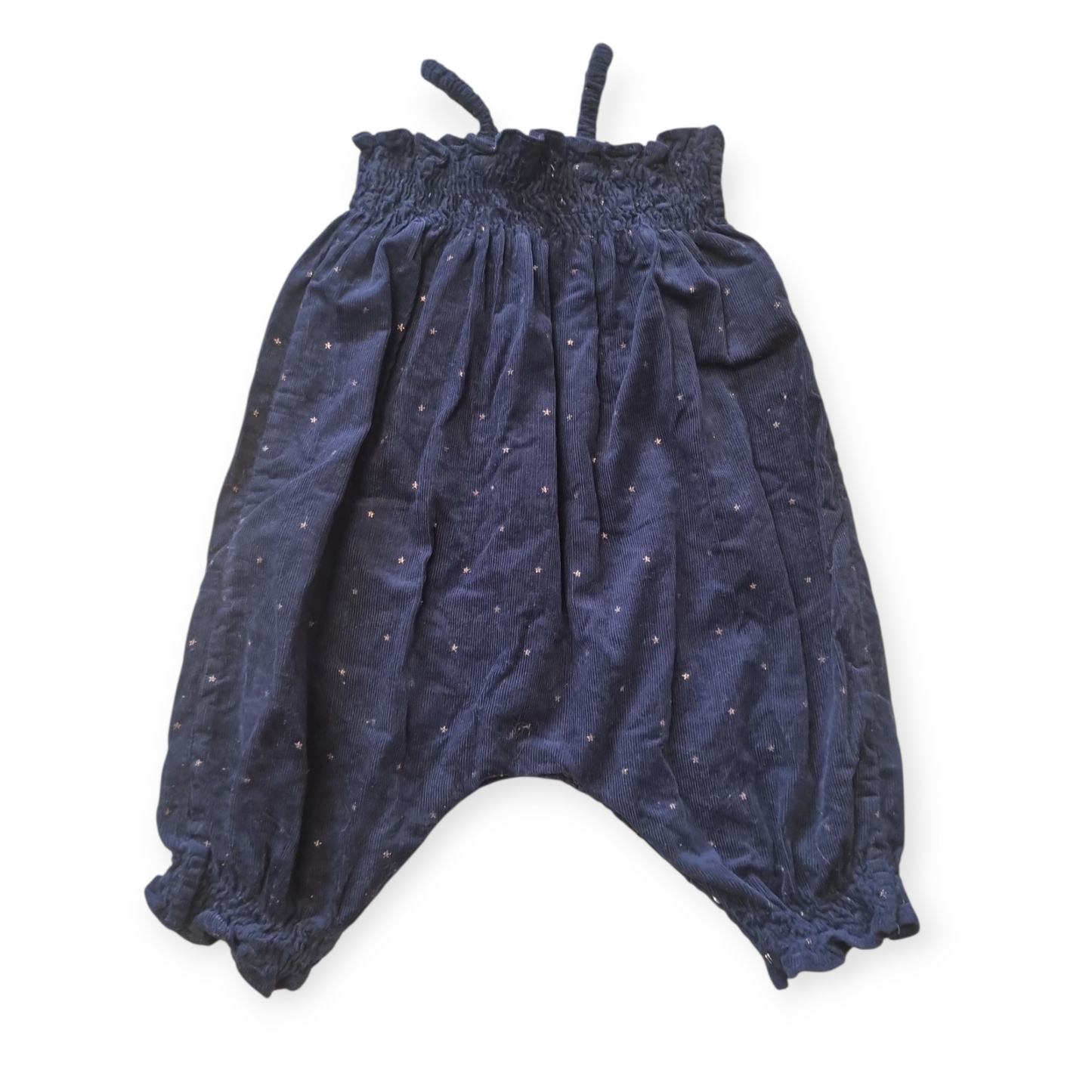 Country Road - Navy Corduroy Romper - Size 00