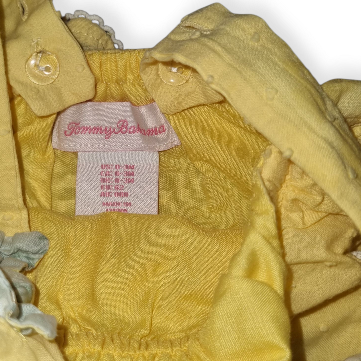 Tommy Bahama - Yellow Romper - Size 00