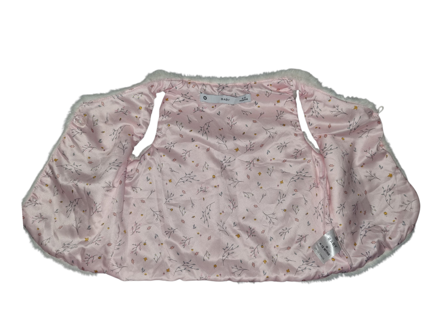 Target Baby - Fur Style Vest - Size 0