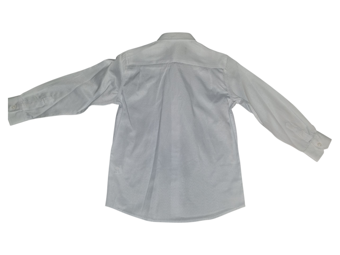 Scuzzatti - White Long Sleeve Dress Shirt - Size 6