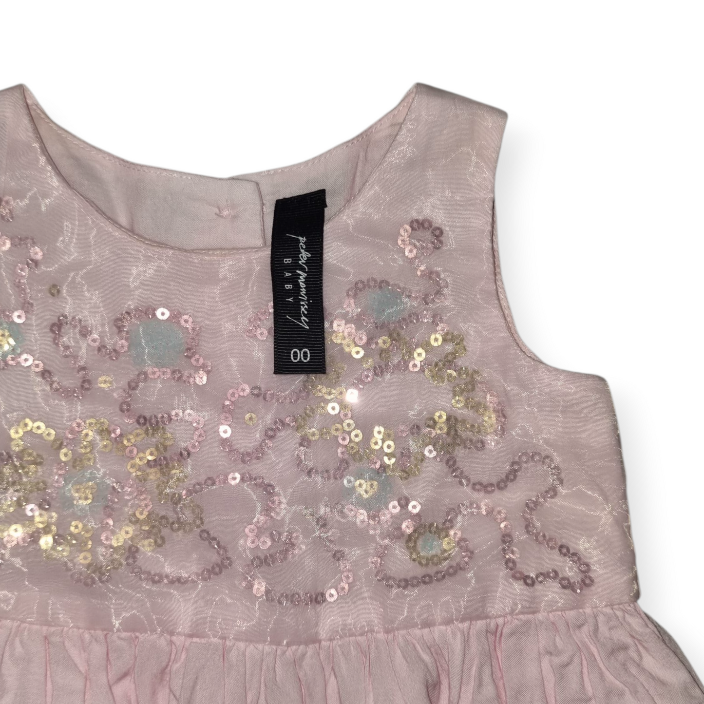 Peter Morrissey Baby - Pink Sequin Dress - Size 00