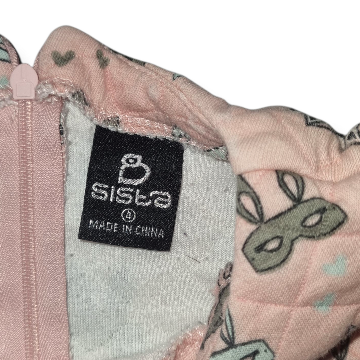 Sista - Pink Mask Dress - Size 4