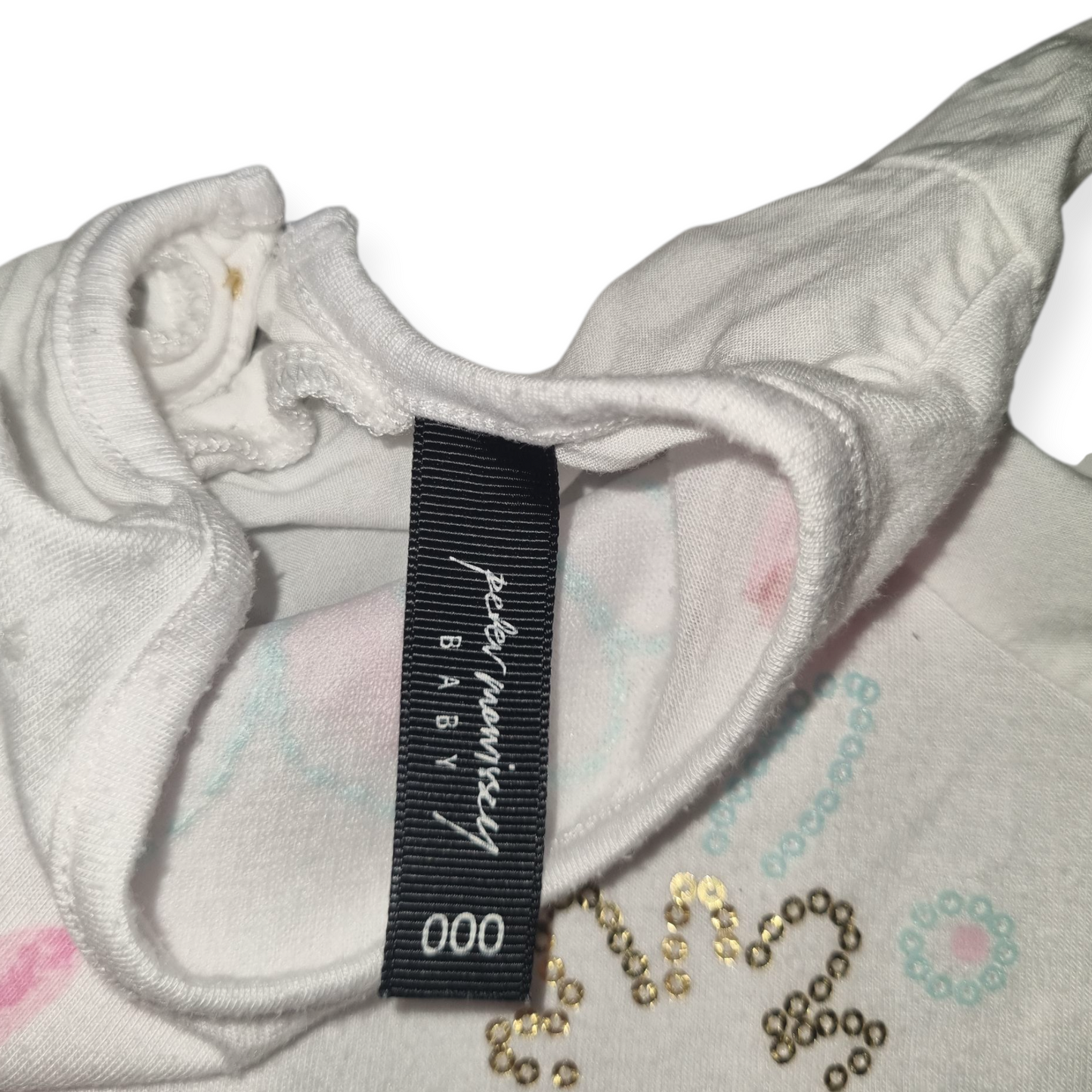 Peter Morrissey - White Floral Shirt - Size 000
