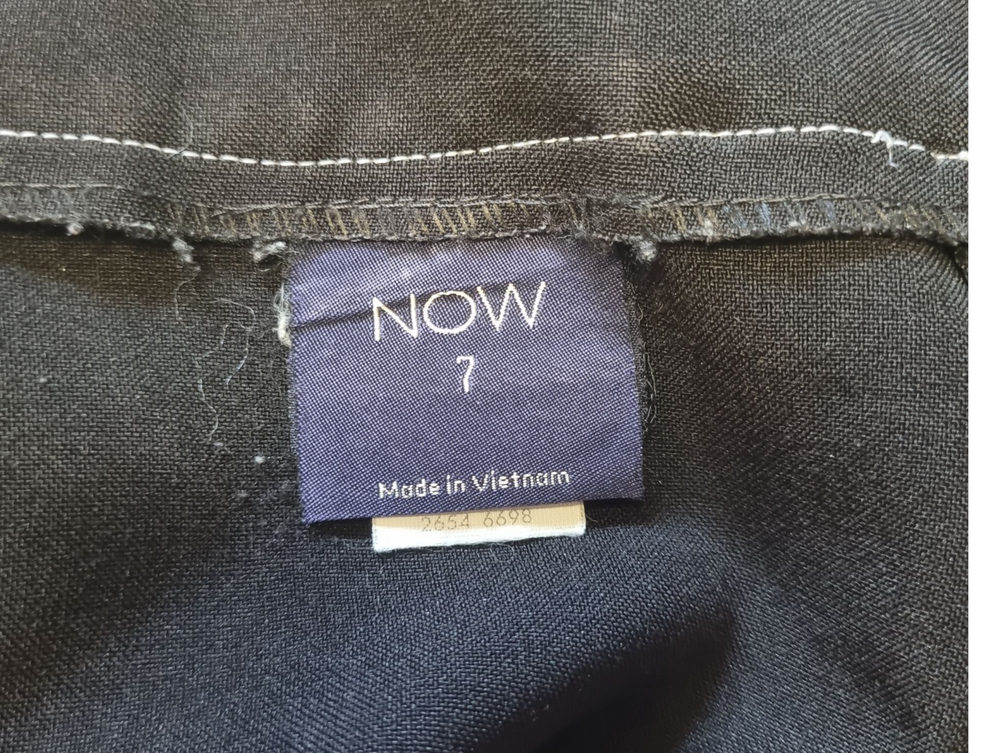 Now - Short Black Skirt - Size 7