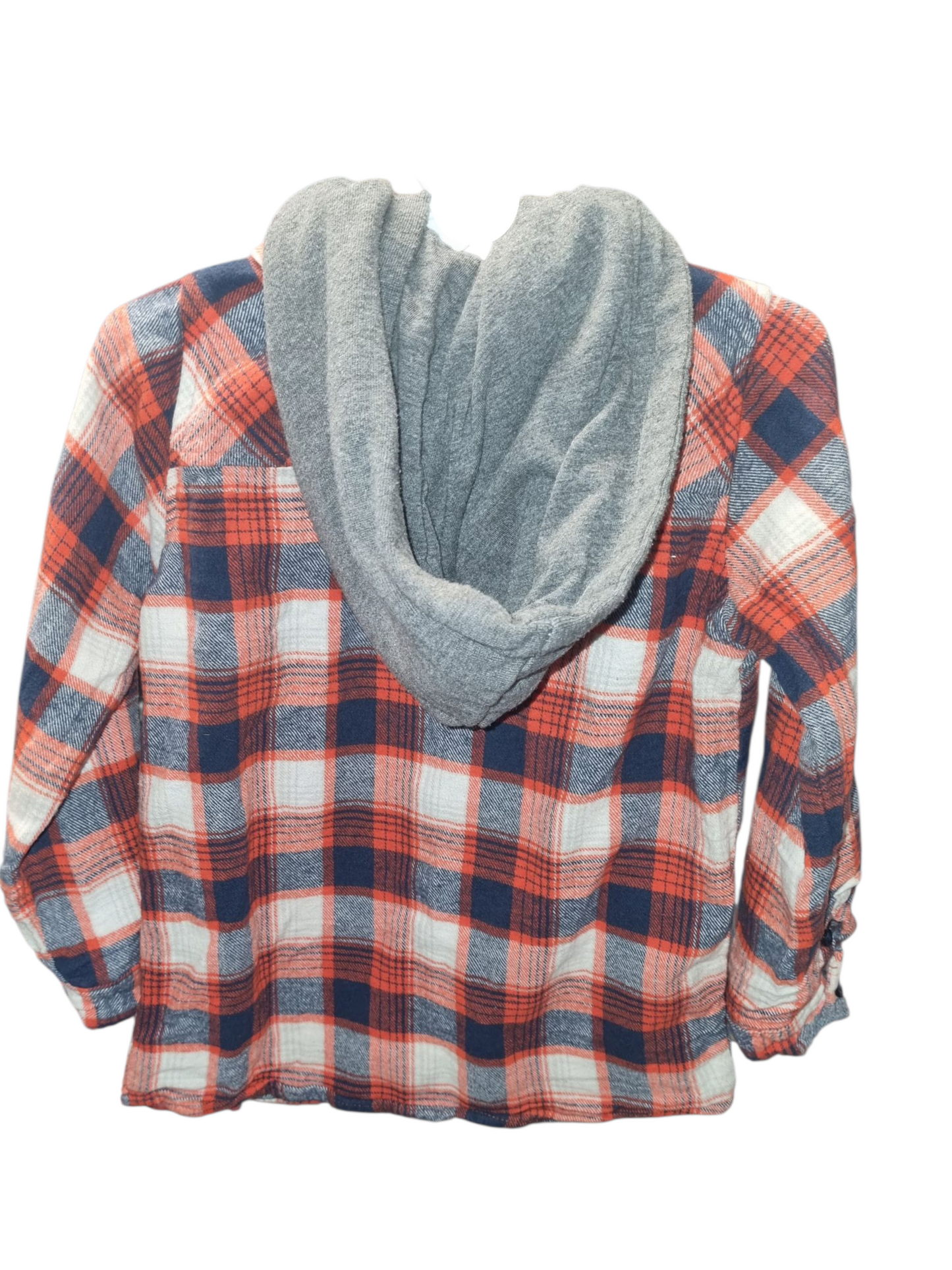 Tilt - Checked Flannel Hoodie - Size 5