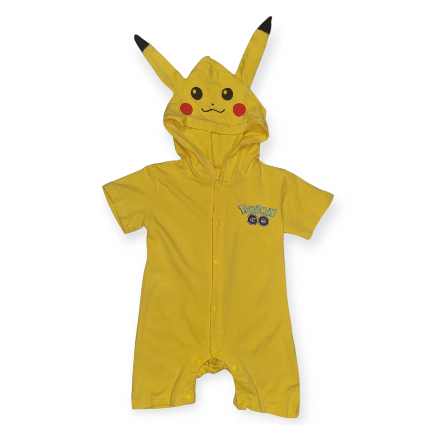 Unbranded - Pikachu Hooded Romper - Size 00