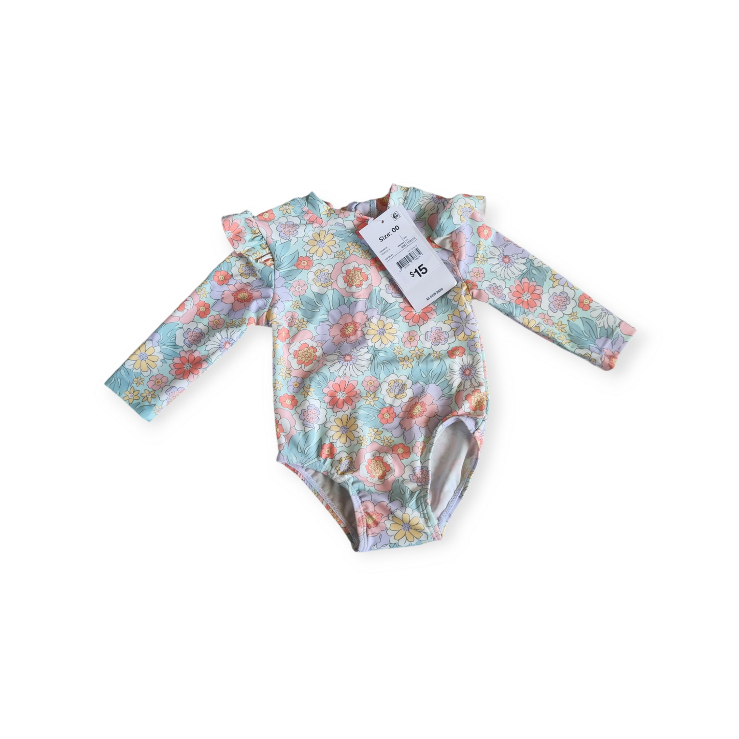 Floral swimmers - size 00