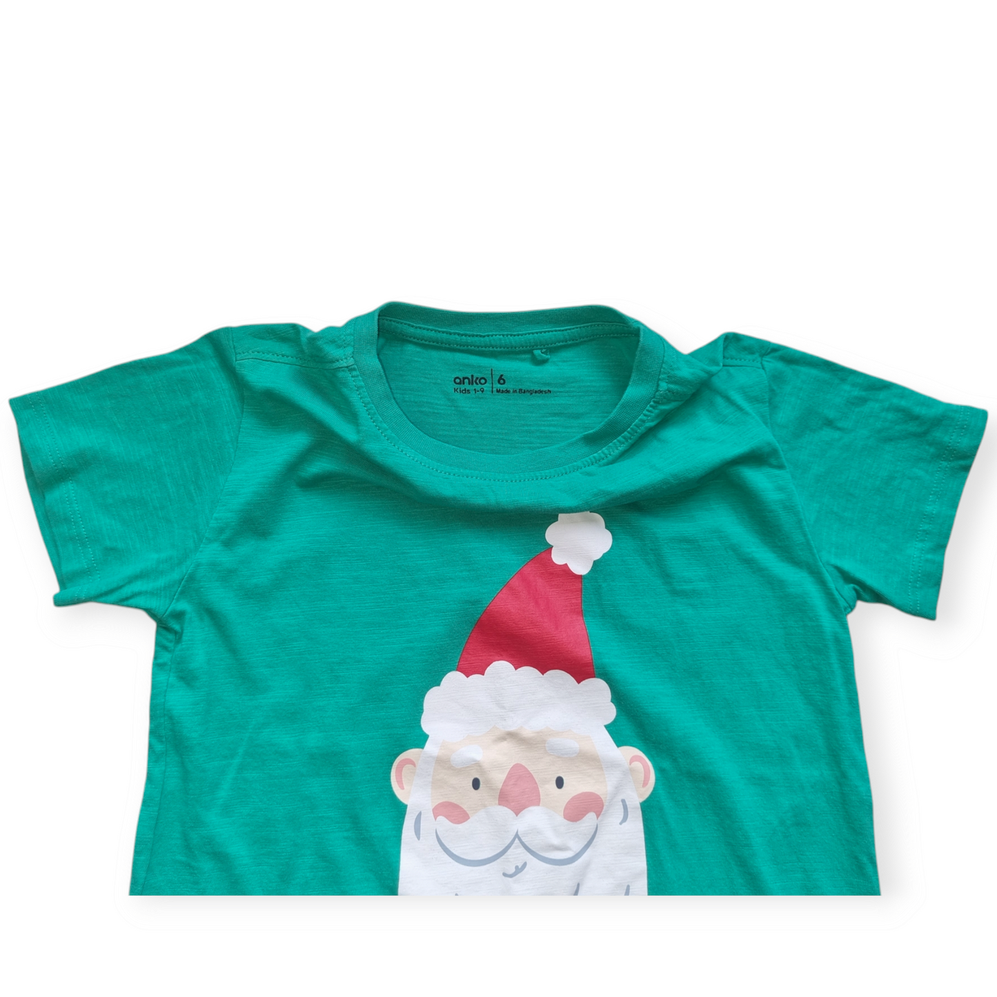 Anko - Santa Christmas Shirt - Size 6