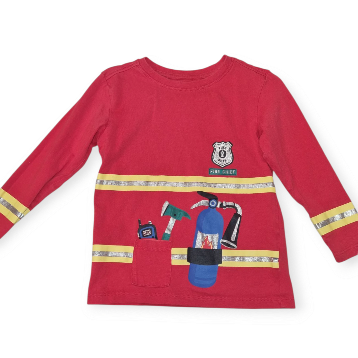 Anko - Fireman Long Sleeve Shirt - Size 3