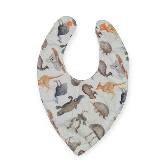 Handmade - Australian Animal bib