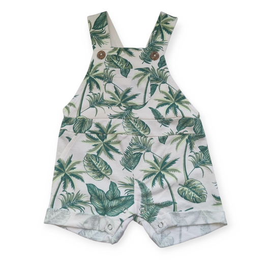 Baby Berry - Leafy Overall Romper - Size 000