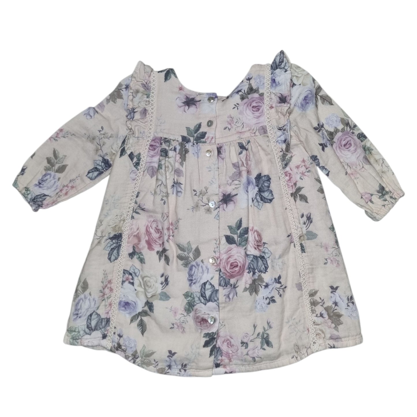 Bebe - Floral Dress & Legging Set - Size 1
