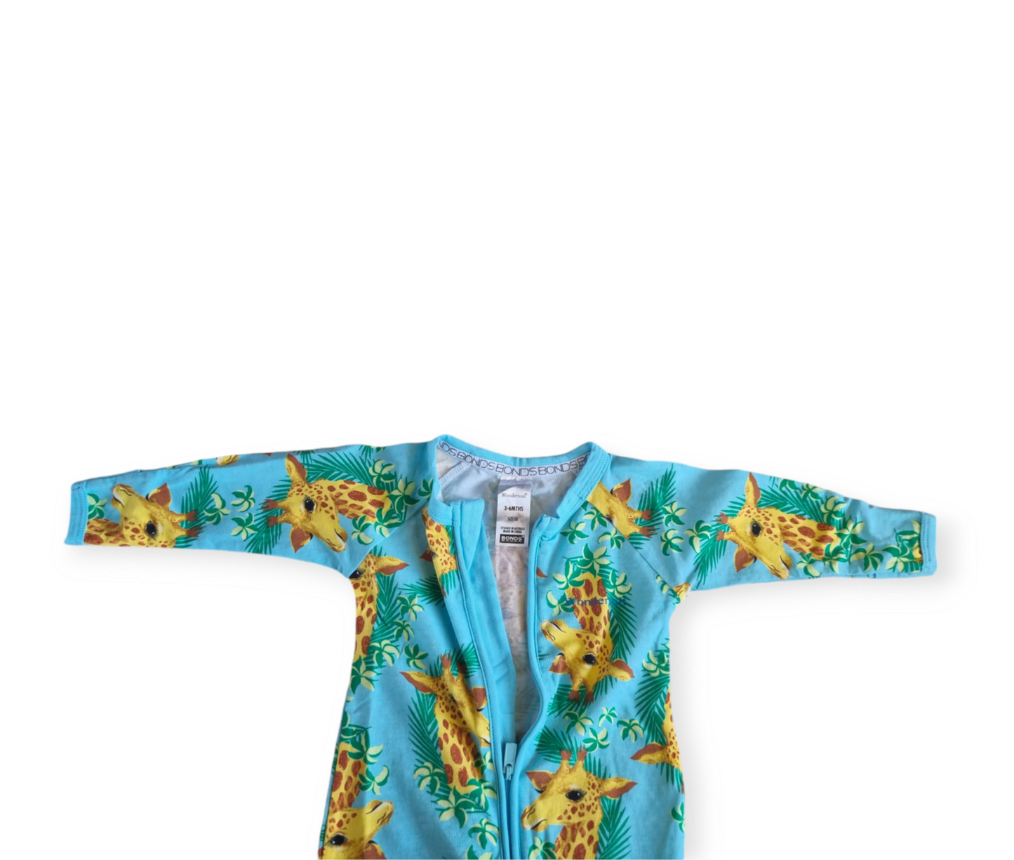 Bonds - Giraffe wondersuit - Size 00