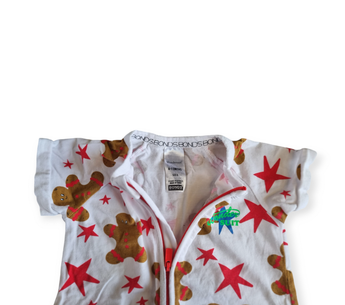 Bonds - Gingerbread Wondersuit - Size 0