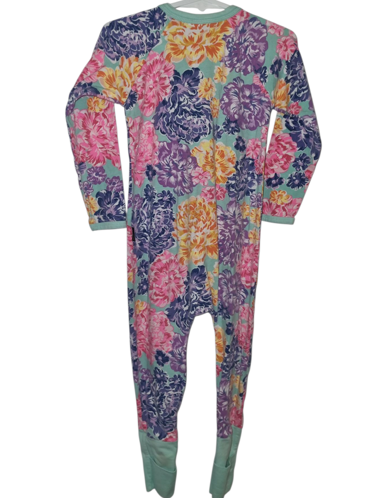 Bonds - Light Floral Wondersuit - Size 2