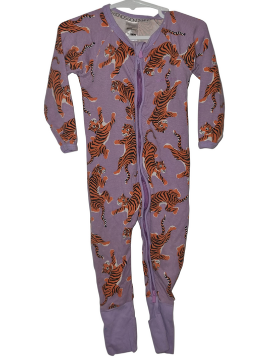 Bonds - Tiger Print Wondersuit - Size 1