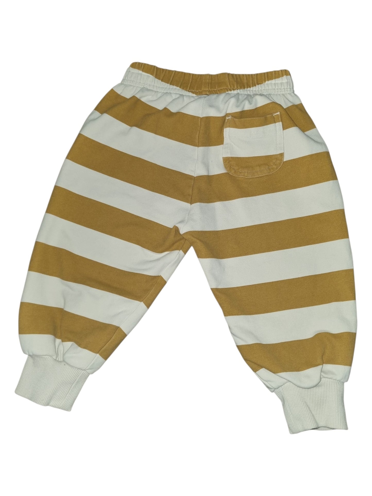 Bonds - Cream & Yellow Stripe Pants - Size 0