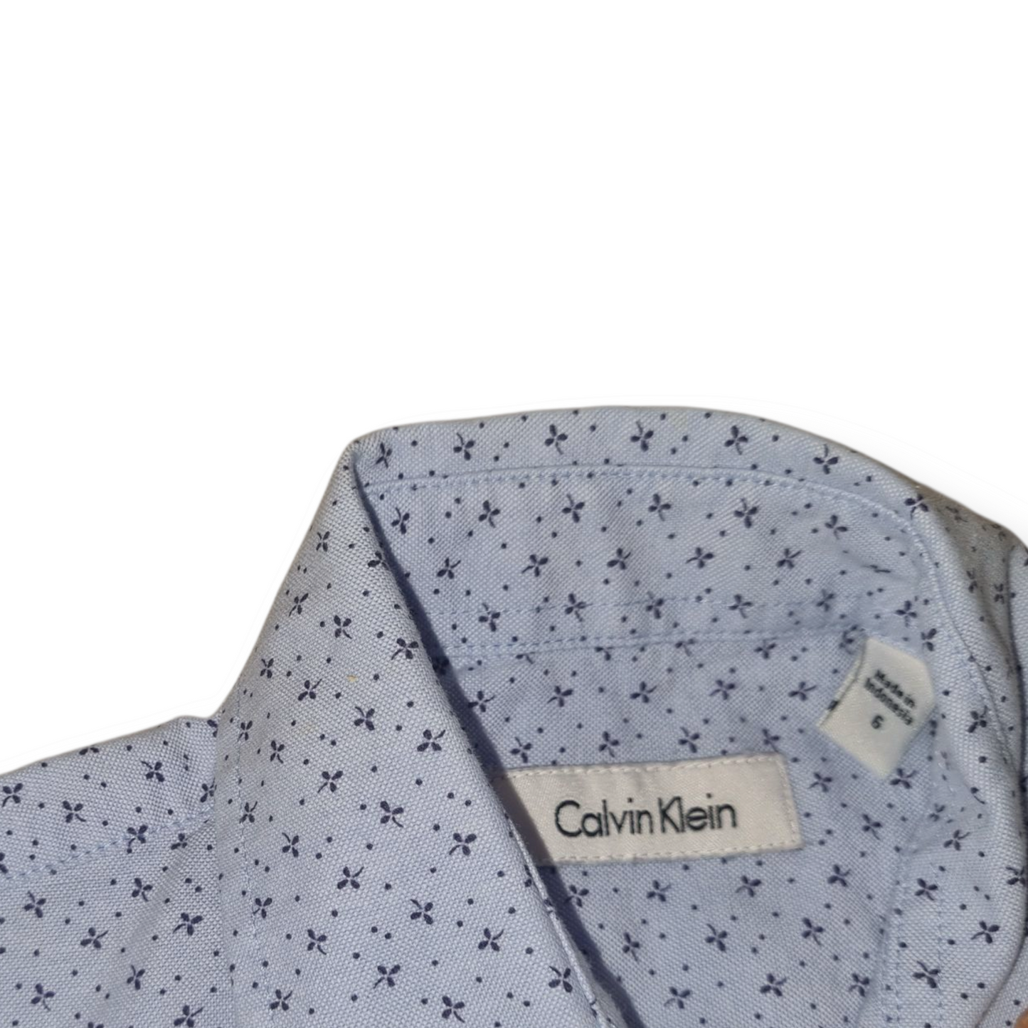 Calvin Klein - Light Blue Long Sleeve Dress Shirt - Size 6
