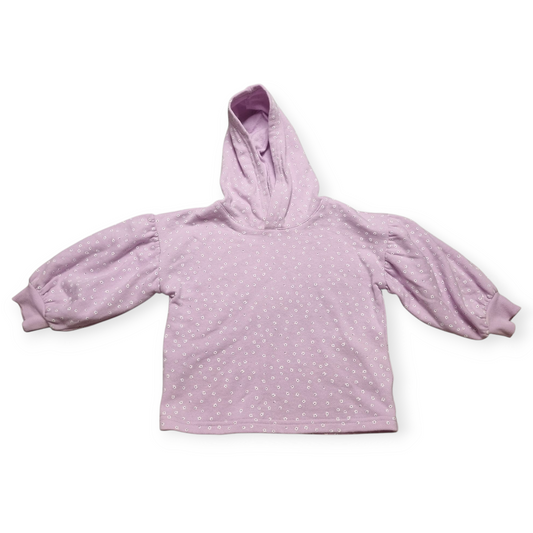 Cotton On Kids - Purple Hooded Jumper - Size 3