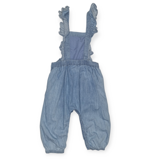 Country Road - Soft Denim Overalls - Size 12-18 months