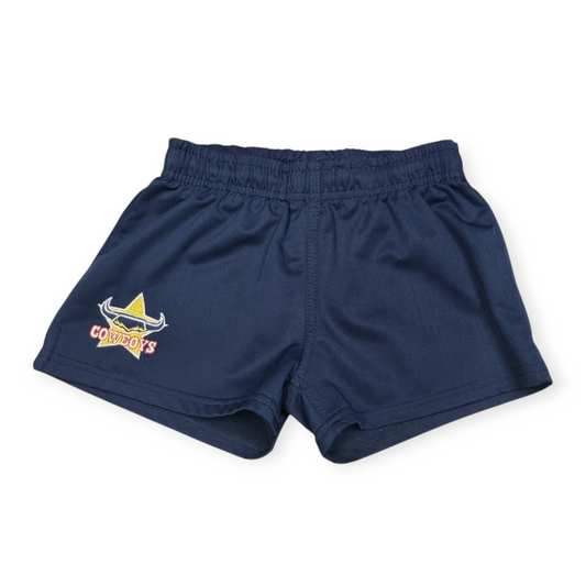 NRL - Cowboys Footy Shorts - Size 6