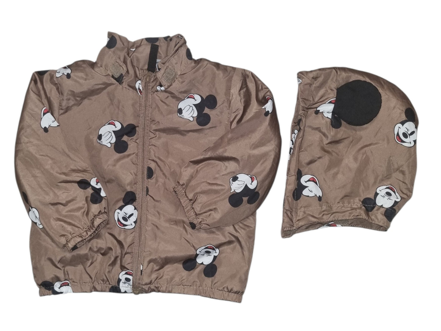 Licensed Disney - Mickey Mouse Hooded Parker - Size 1