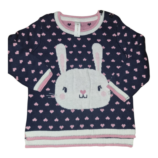 Dymples - Bunny Knit Jumper - Size 0