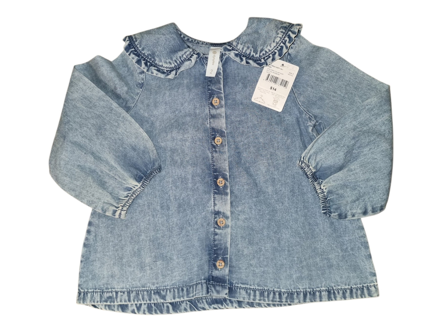 Dymples - Denim Shirt - Size 2
