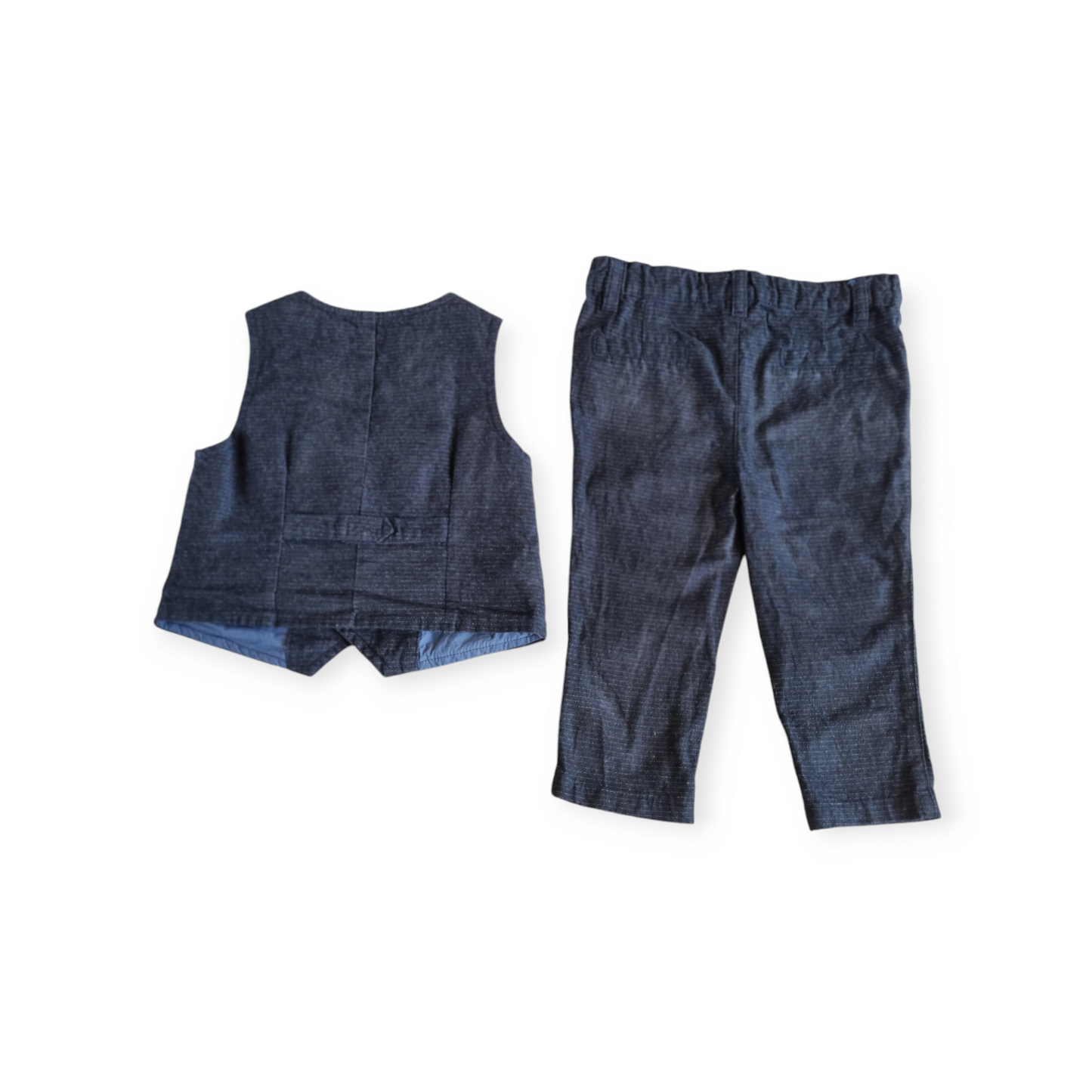 Dymples - Navy Stripe Suit - Size 1
