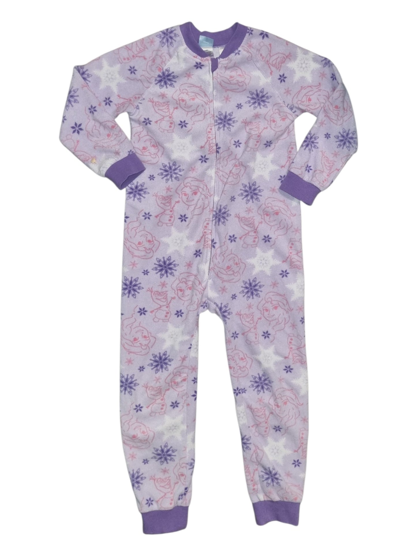 Licensed - Frozen Fleece Onesie - Size 4 to 5
